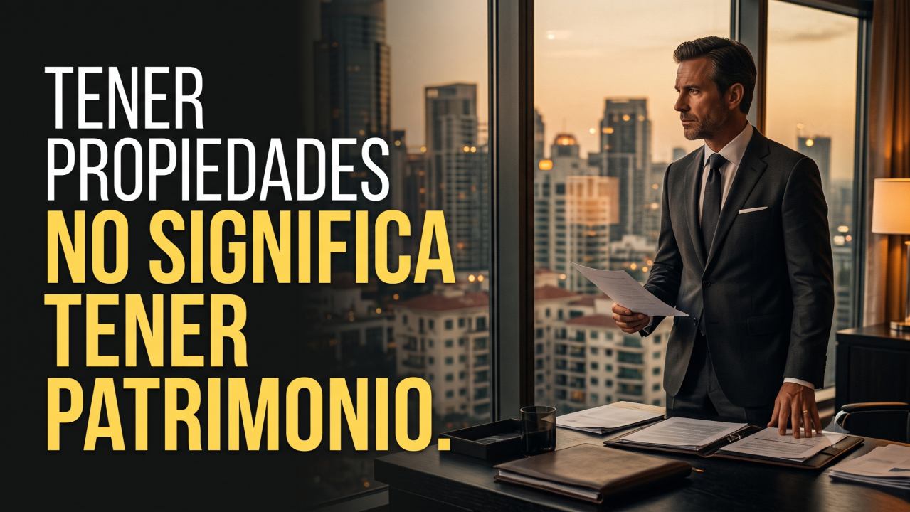 Profesional analizando documentos patrimoniales ante una ciudad